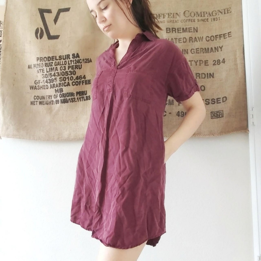 Purple Shift Dress